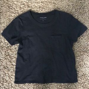 Everlane Box-Cut Pocket Cotton Tshirt